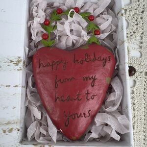 Dept 56 Sandra Magsamen Holiday Heart Ornament Whimsical Christmas Gift With Box